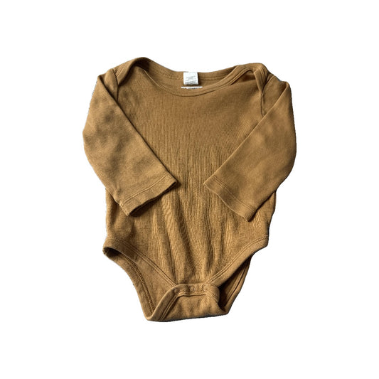 Colored Organics Unisex Brown Onesie Size: 6-12 months Brown