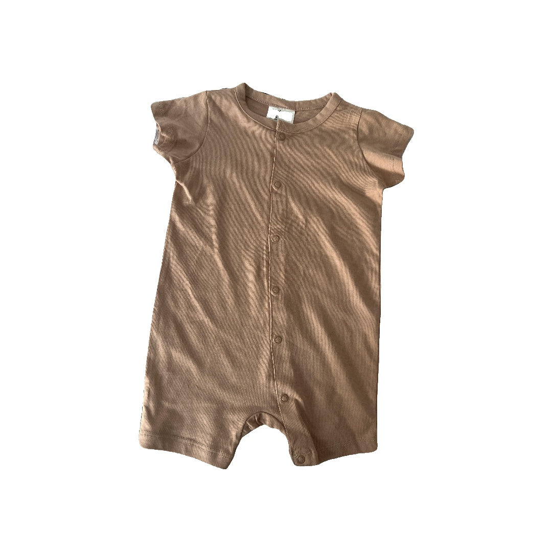 H&M Unisex Brown Romper Size: 6 months Brown
