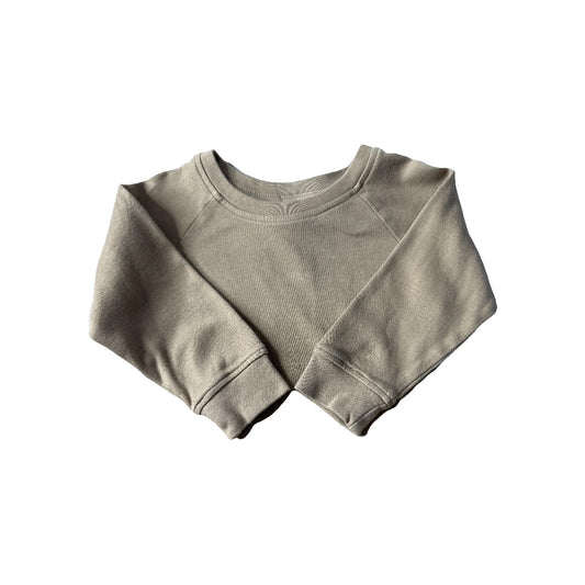 Colored Organics Unisex Brown Long Sleeve T-Shirt Size: 12-18 months Brown