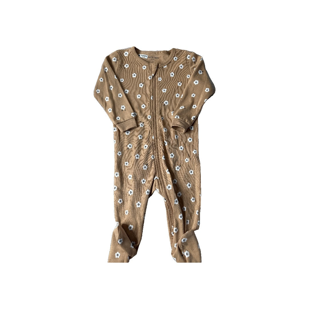 Petite Lem Girls Brown Pajamas Size: 9 months Brown