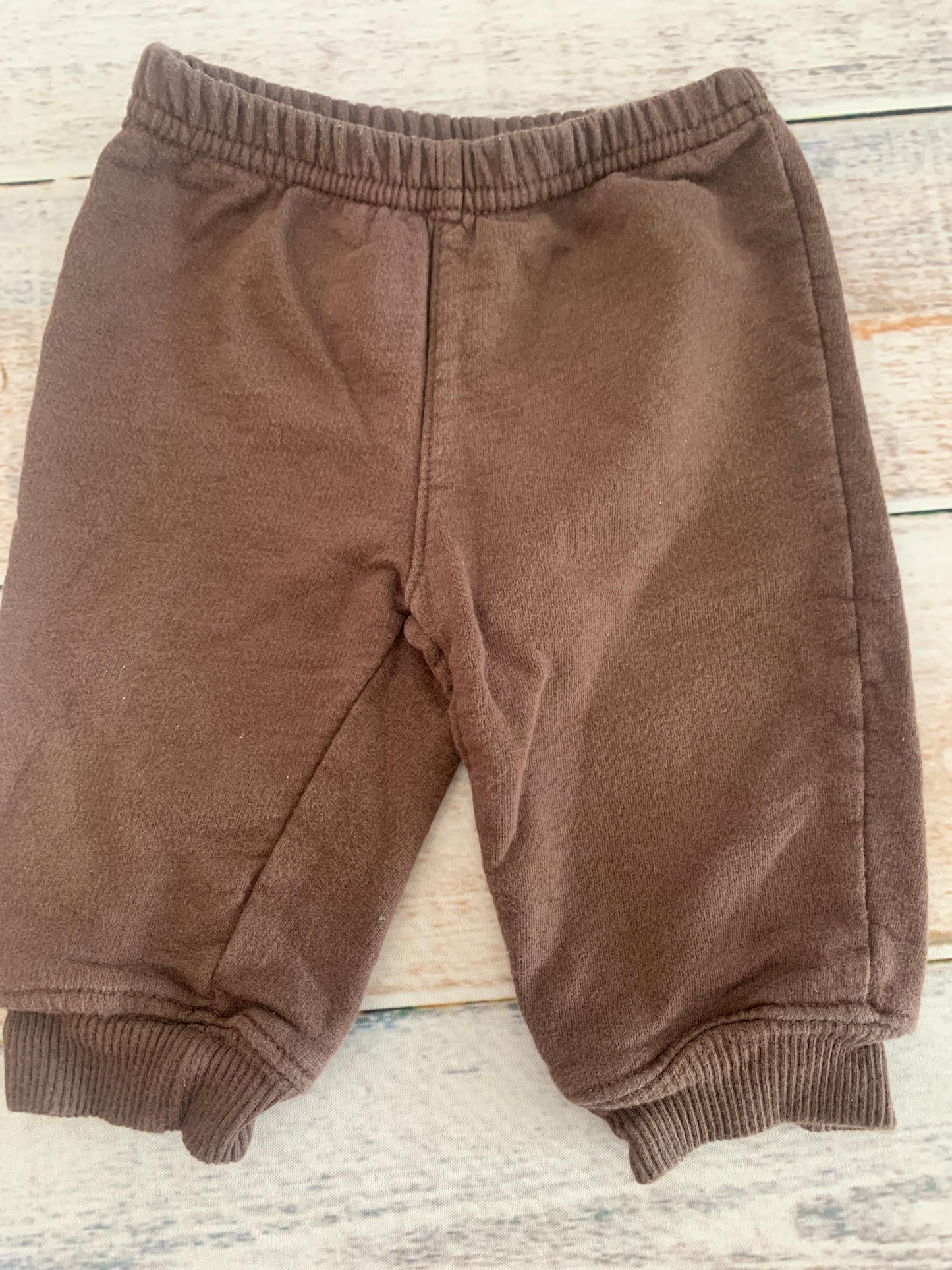 Just Born Boys Brown Pants Size: 3 months Brown
