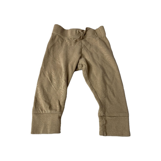 Colored Organics Unisex Brown Pants Size: 6-12 months Brown