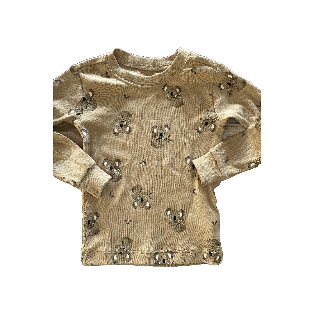 Petit Lemi Boys Brown Pajamas Size: 12 months Brown