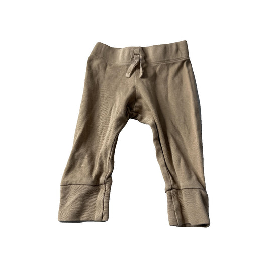 Colored Organics Unisex Brown Pants Size: 3-6 months Brown