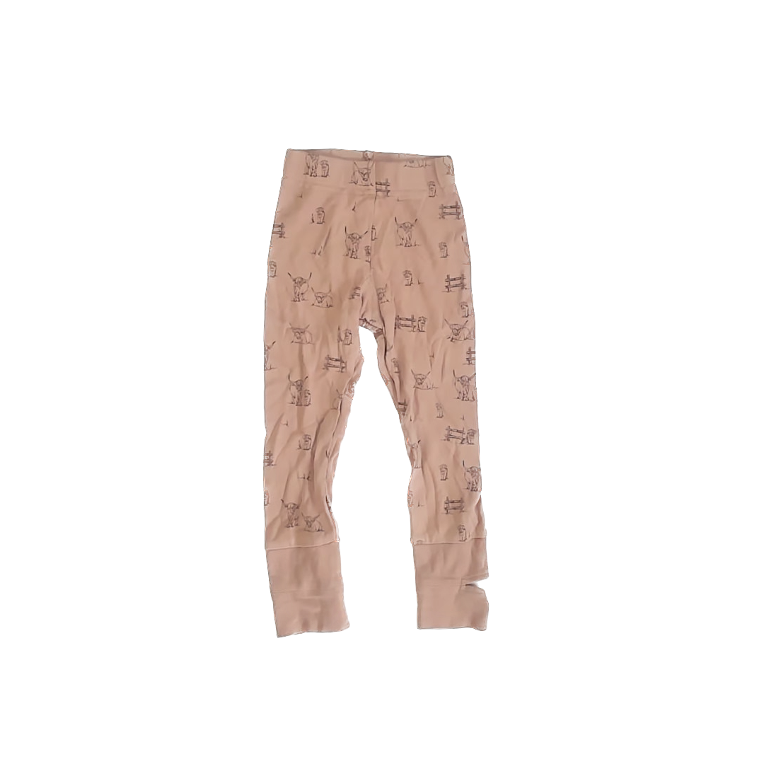 Goumi Unisex Buffalo Casual Pants Size: 2T Buffalo