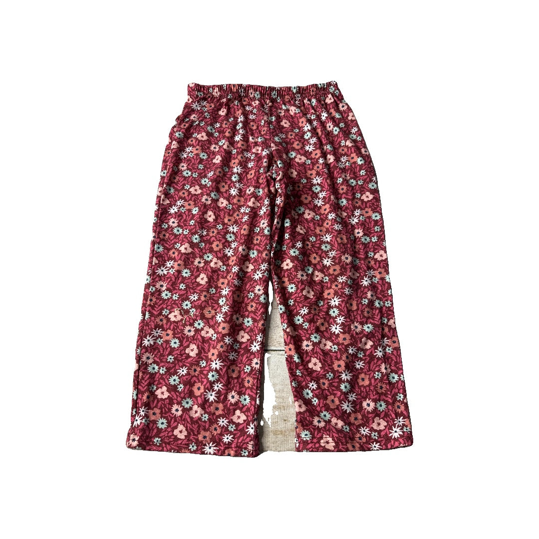 Carters Girls Burgundy | Flowers Pajamas Size: 5 Burgundy | Flowers