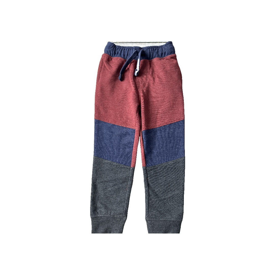 Cat & Jack Unisex Burgundy | Grey | Navy Blue Pants Size: 3T Burgundy | Grey | Navy Blue