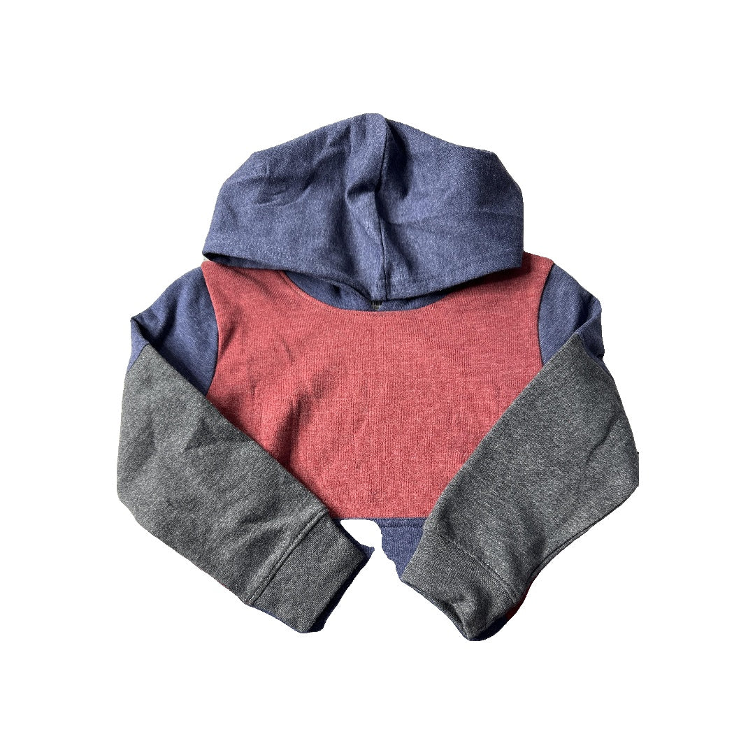 Cat & Jack Unisex Burgundy | Navy Blue | Grey Sweater Size: 3T Burgundy | Navy Blue | Grey
