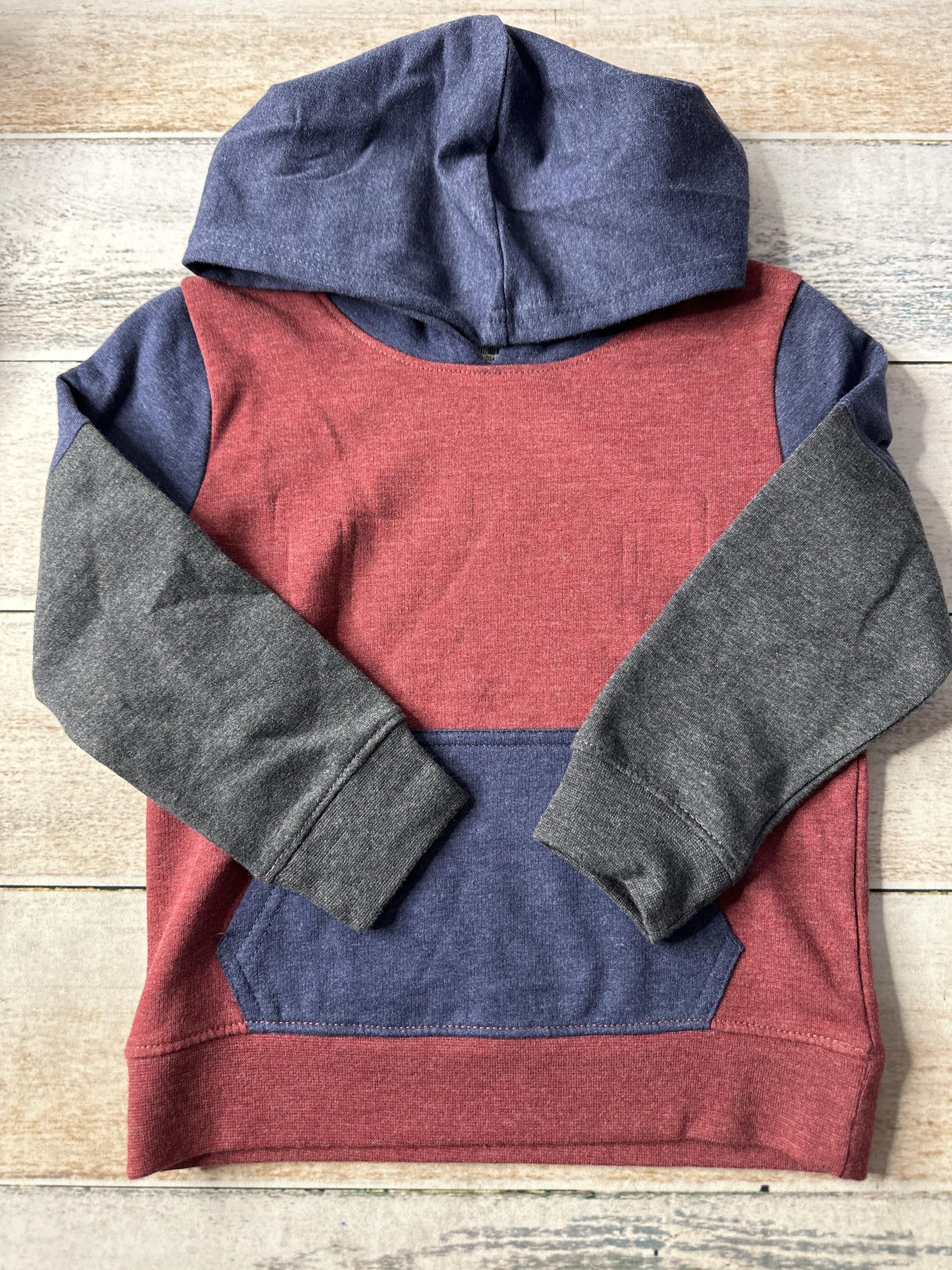 Cat & Jack Unisex Burgundy | Navy Blue | Grey Sweater Size: 3T Burgundy | Navy Blue | Grey