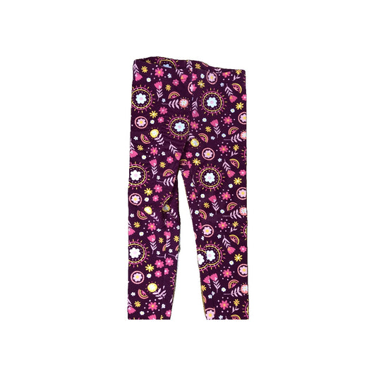 Carters Girls Burgundy | pink | Wool White | Yellow Pants Size: 4T Burgundy | pink | Wool White | Yellow