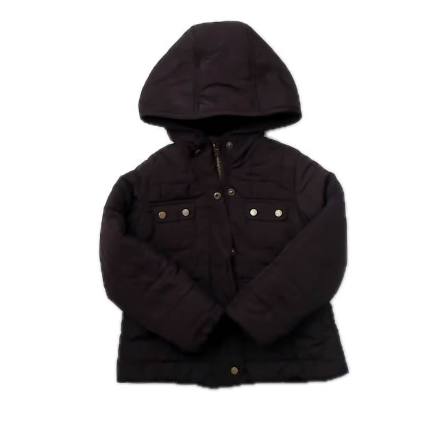 Jacadi Unisex Burgundy Winter Coat Size: 4T Burgundy