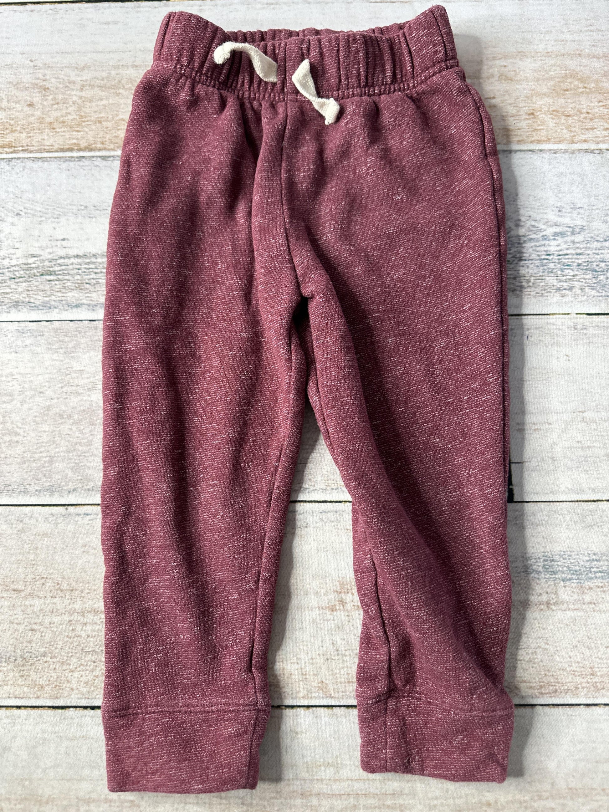 Children's Place Girls Burgundy Pants Size: 2T Burgundy
