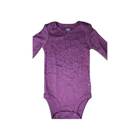 Carters Girls Burgundy Onesie Size: 9 months Burgundy