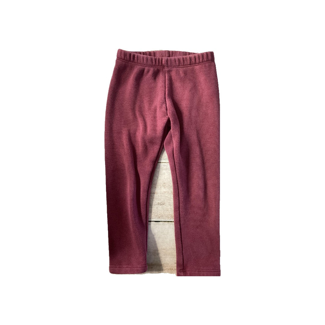 Girls Burgundy Pants Size: 3T Burgundy