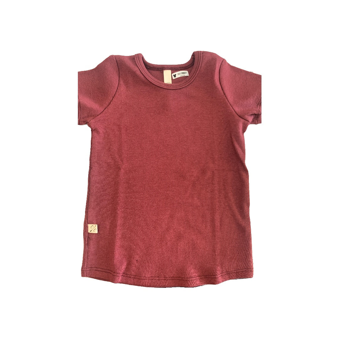 Childhoods Clothing Girls Burgundy Shirt Size: 18-24 months Burgundy