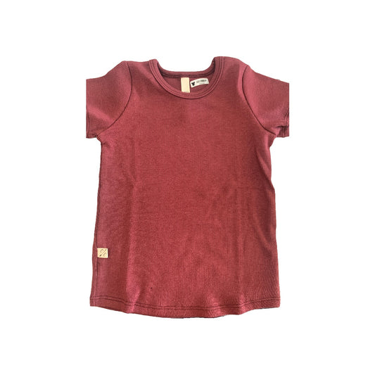 Childhoods Clothing Girls Burgundy Shirt Size: 18-24 months Burgundy