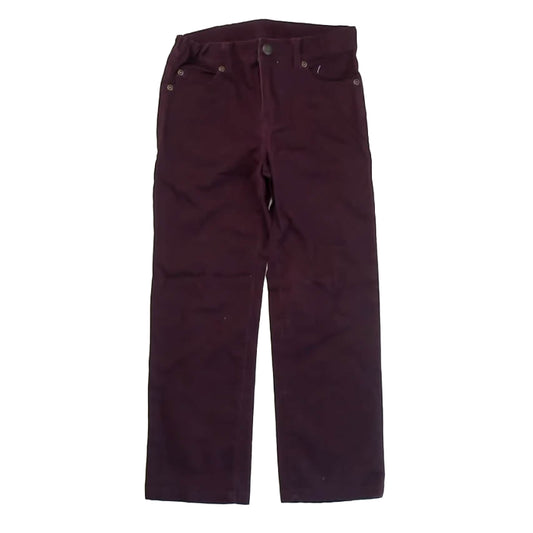 Janie and Jack Boys Burgundy Pants Size: 6 Years Burgundy