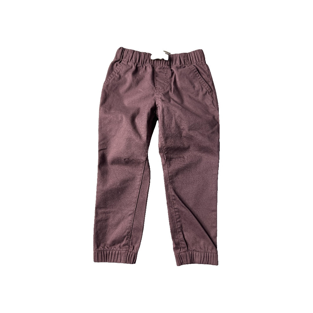 Cat & Jack Unisex Burgundy Pants Size: 3T Burgundy
