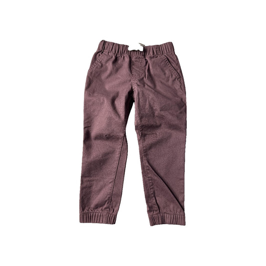 Cat & Jack Unisex Burgundy Pants Size: 3T Burgundy