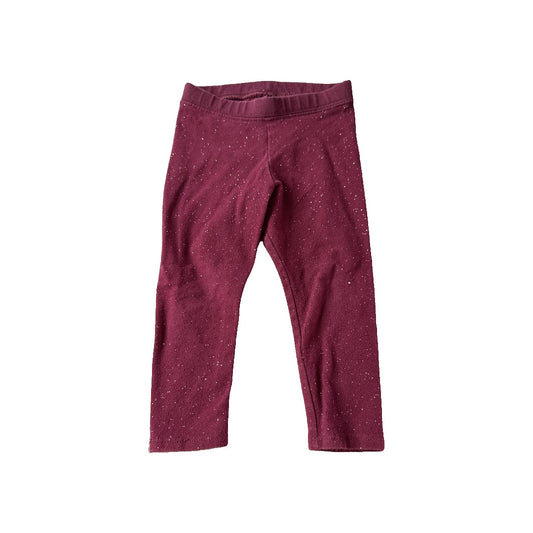 Cat & Jack Girls Burgundy Pants Size: 18 months Burgundy