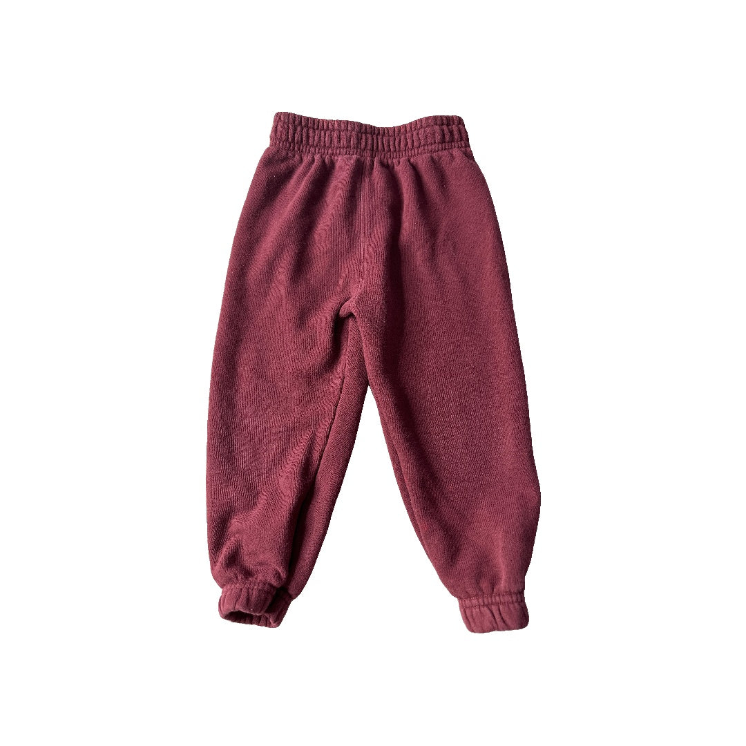 Garanimals Unisex Burgundy Pants Size: 2T Burgundy