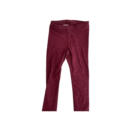 Cat & Jack Girls Burgundy Pants Size: 3T Burgundy