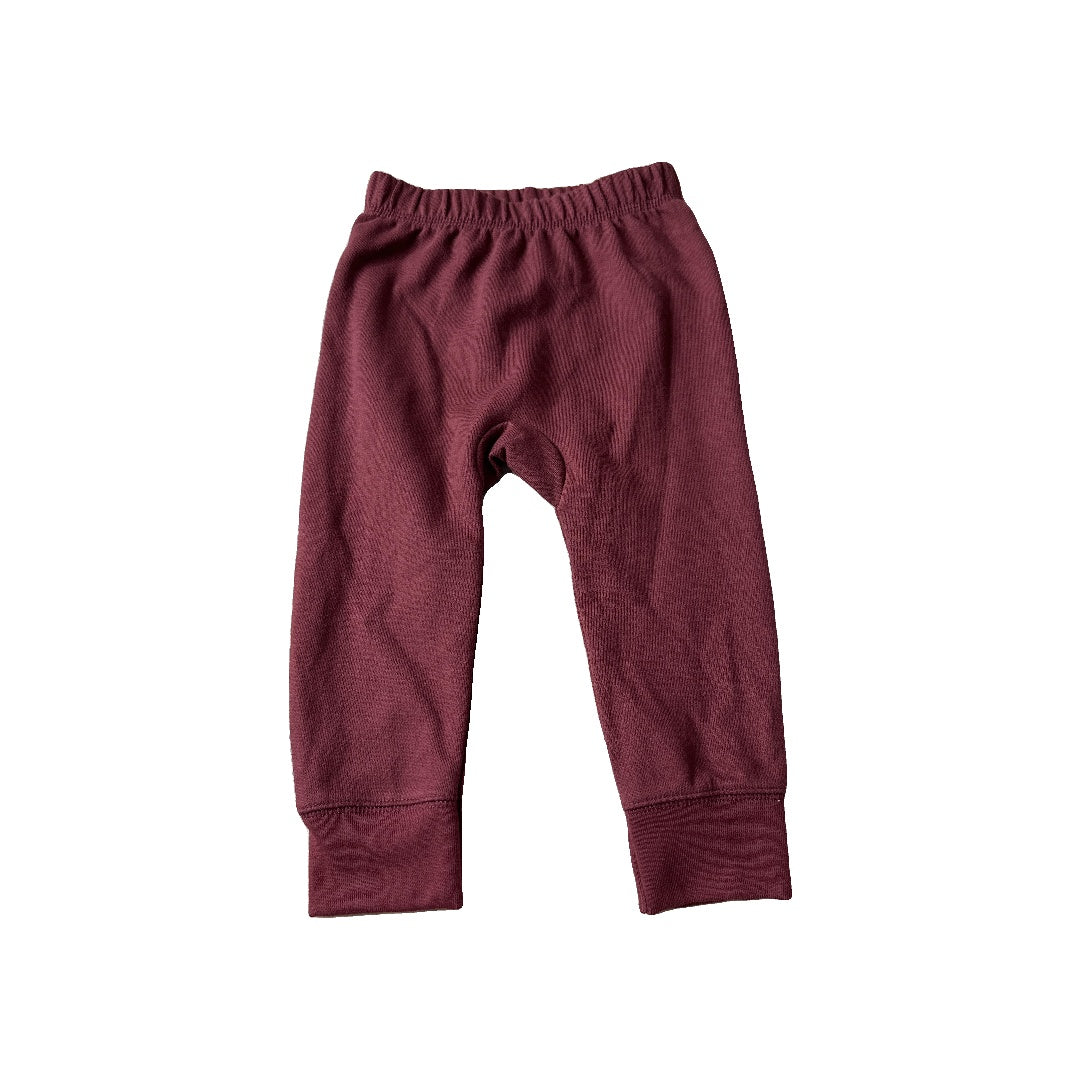 Cat & Jack Unisex Burgundy Pants Size: 18 months Burgundy