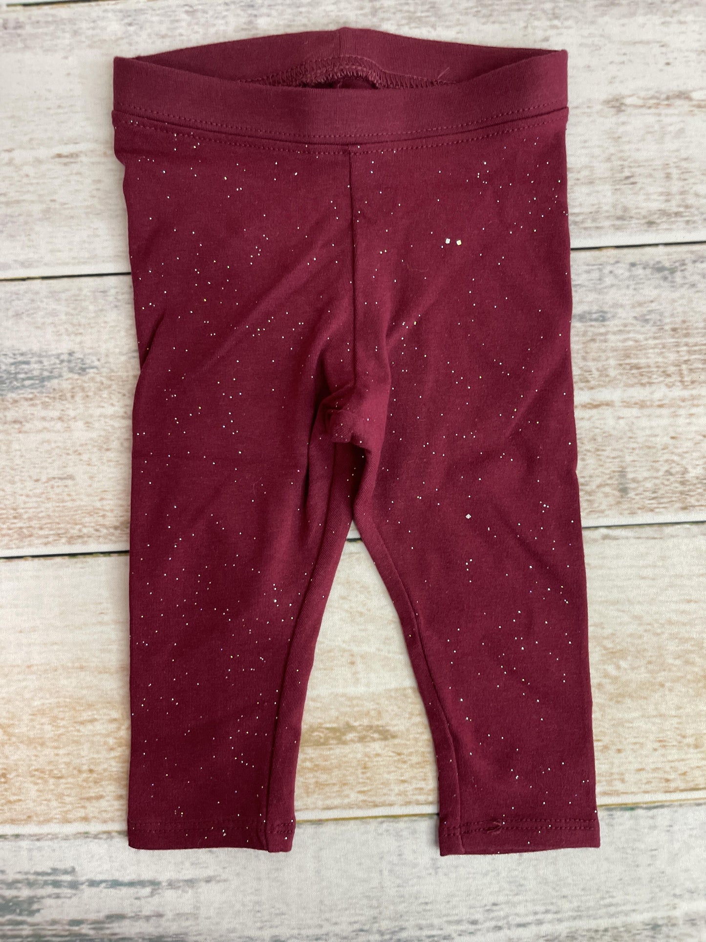 Cat & Jack Girls Burgundy Pants Size: 12 months Burgundy