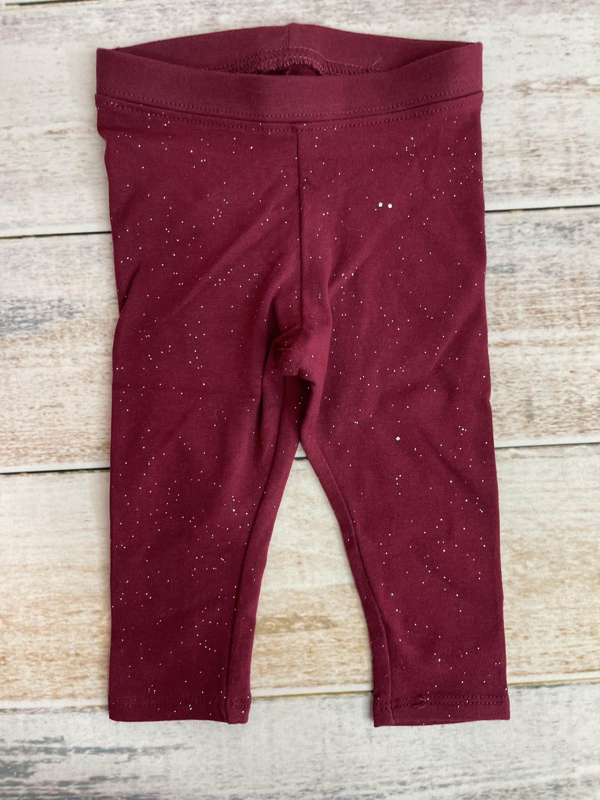 Cat & Jack Girls Burgundy Pants Size: 12 months Burgundy