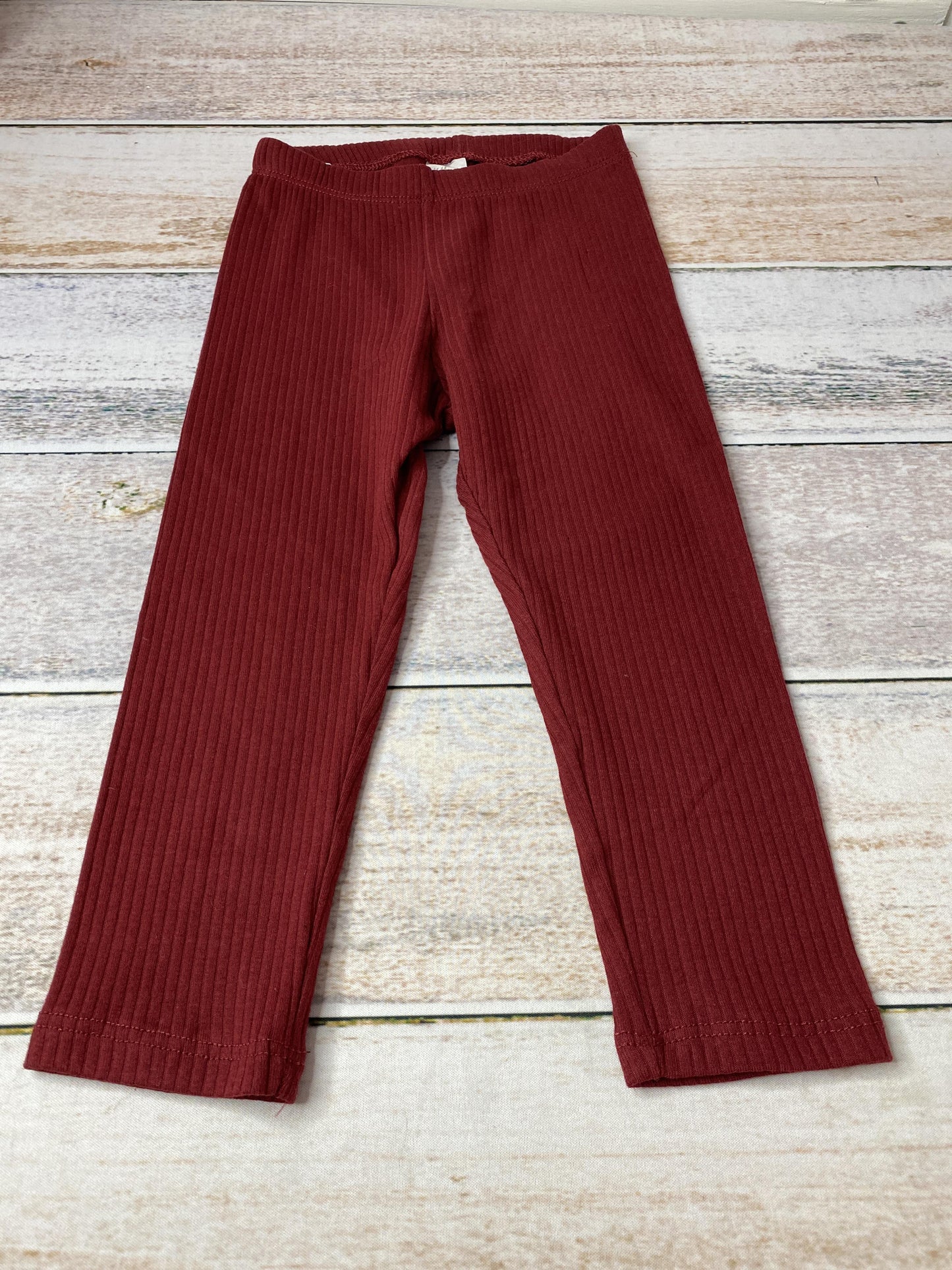 H&M Girls Burgundy Pants Size: 2T Burgundy