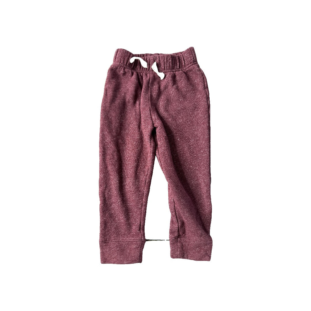 Children's Place Girls Burgundy Pants Size: 2T Burgundy