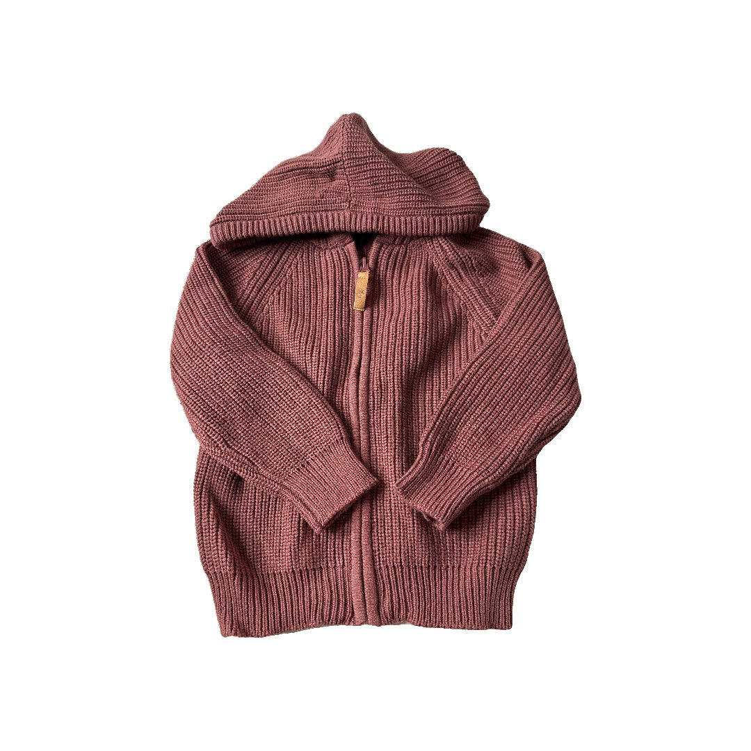 Goumi Unisex Burgundy Sweater Size: 2T Burgundy
