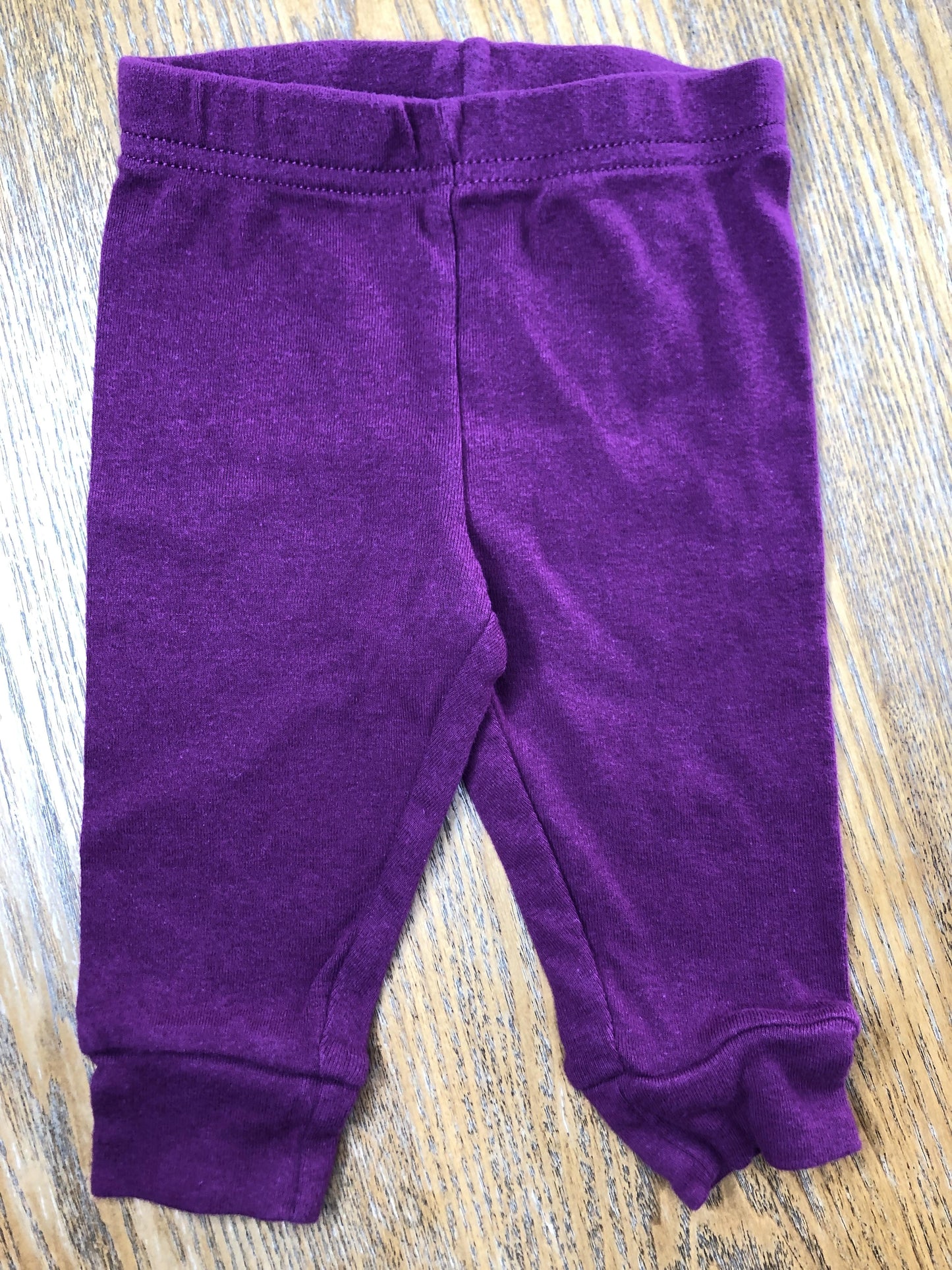 Carters Girls Burgundy Pants Size: 6 months Burgundy