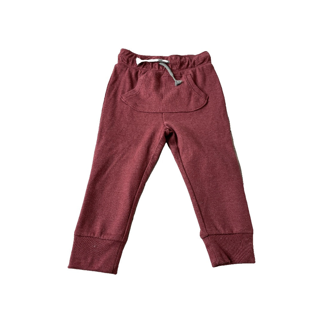 Cat & Jack Boys Burgundy Pants Size: 2T Burgundy