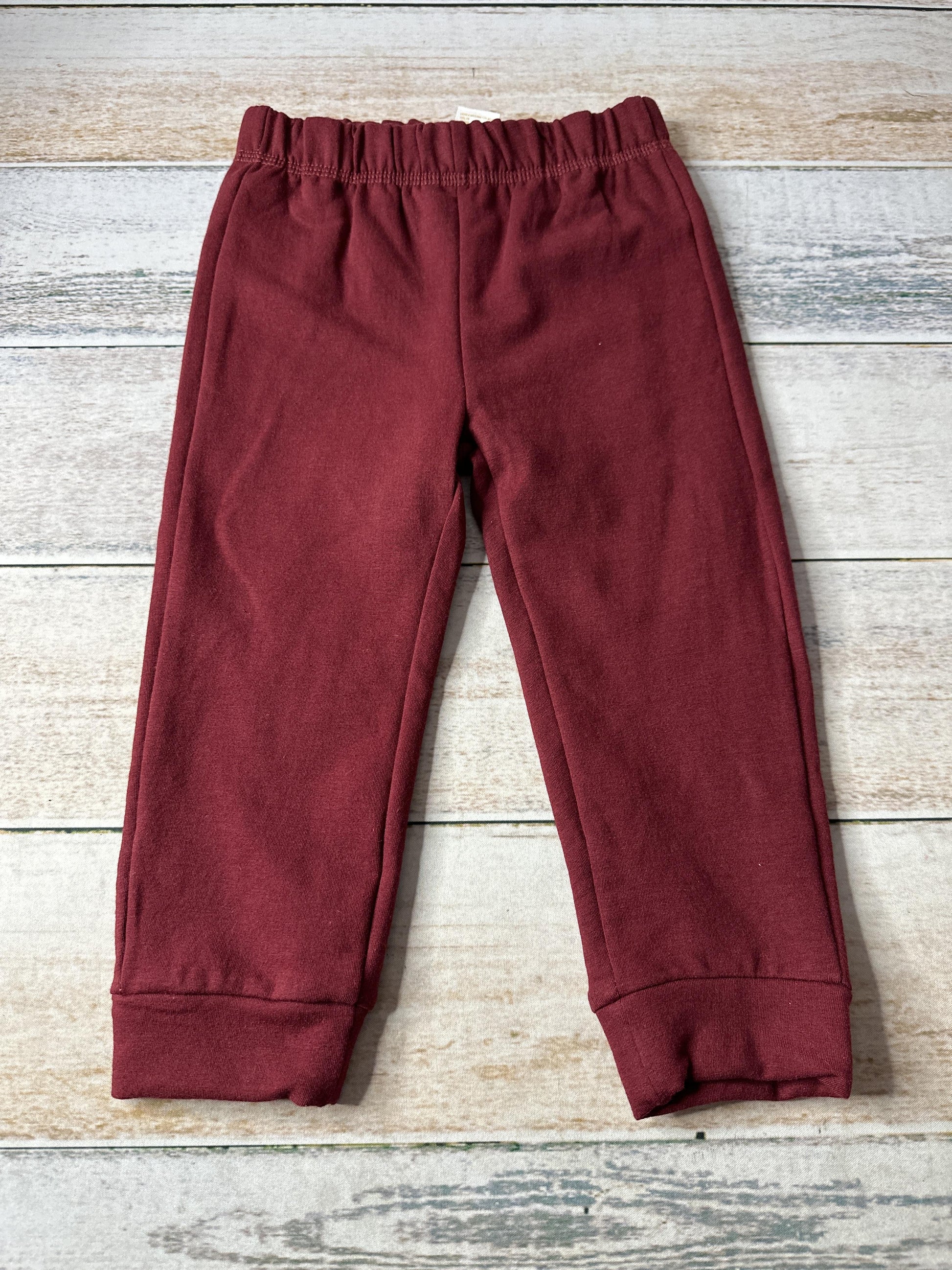 ever & ever Unisex Burgundy Pants Size: 2T Burgundy