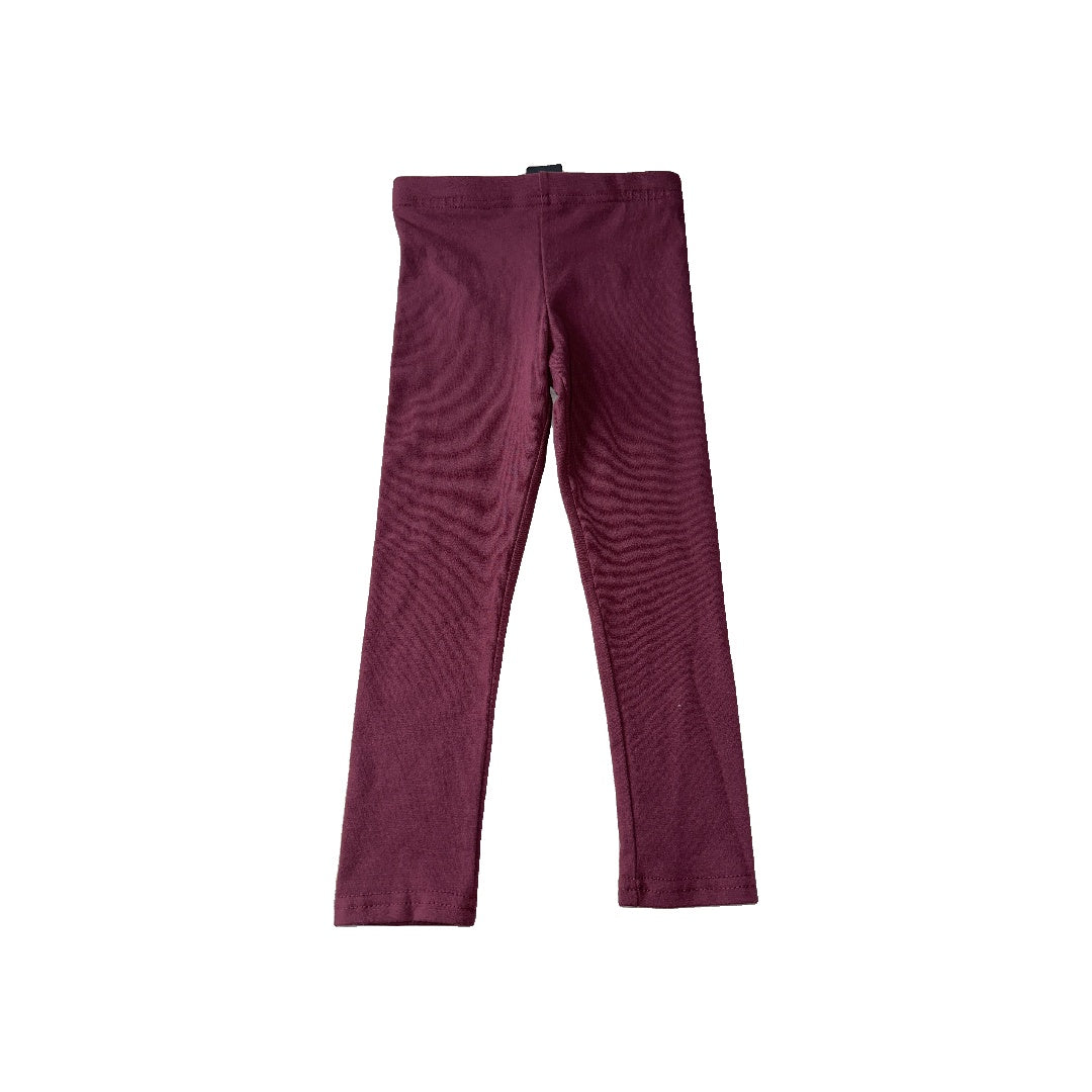 Girls Burgundy Pants Size: 2T Burgundy