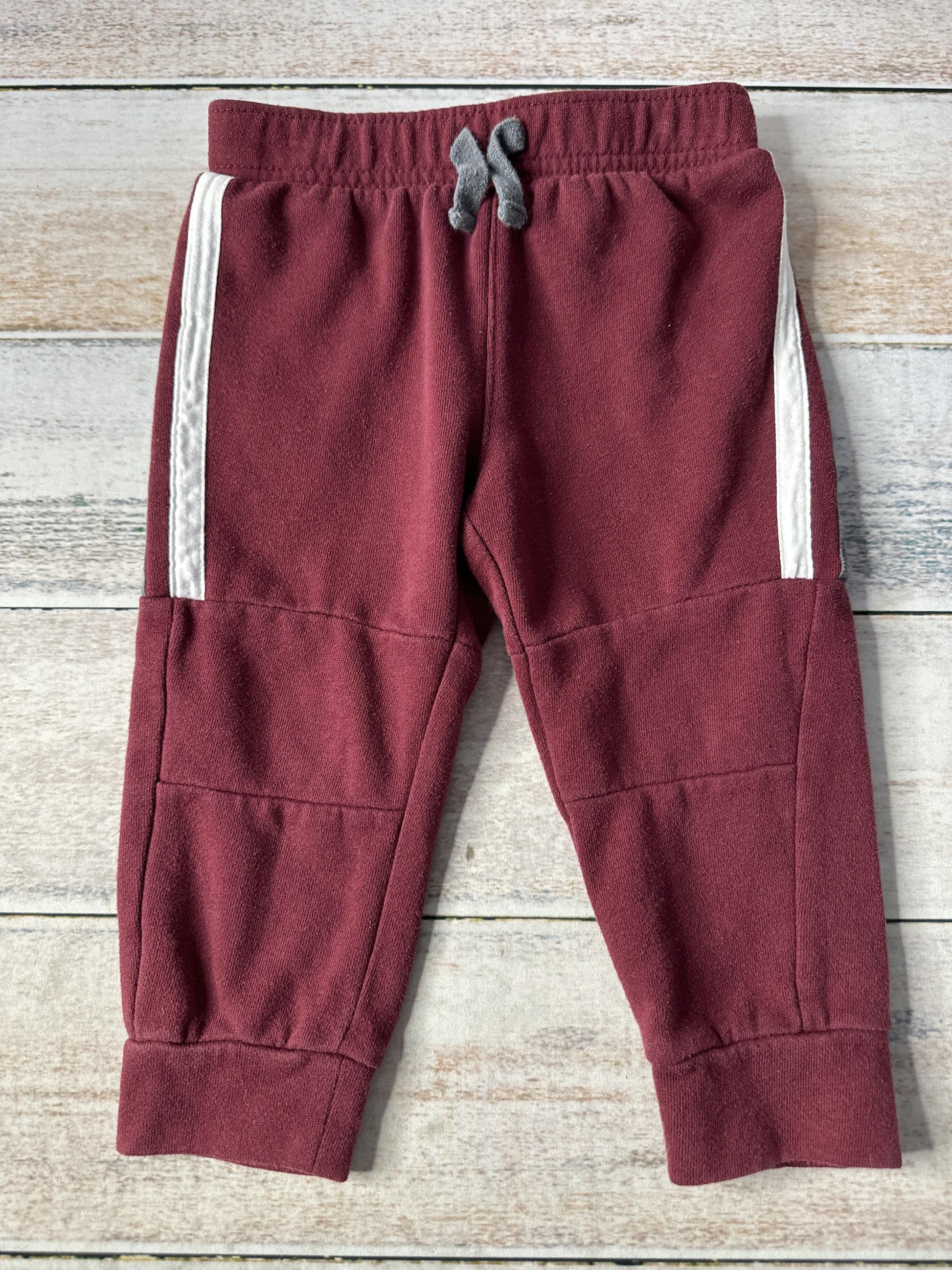 Children's Place Boys Burgundy Pants Size: 2T Burgundy