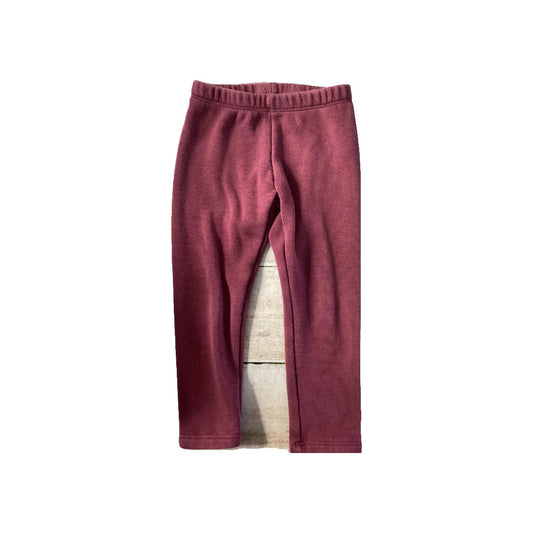 Girls Burgundy Pants Size: 3T Burgundy