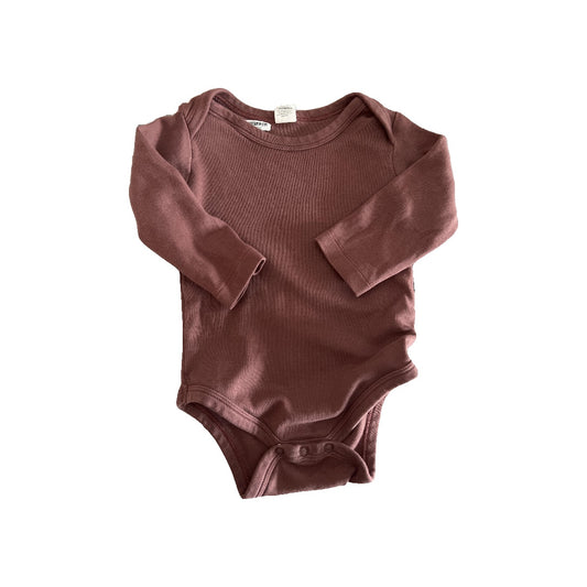 Colored Organics Unisex Burgundy Onesie Size: 6-12 months Burgundy
