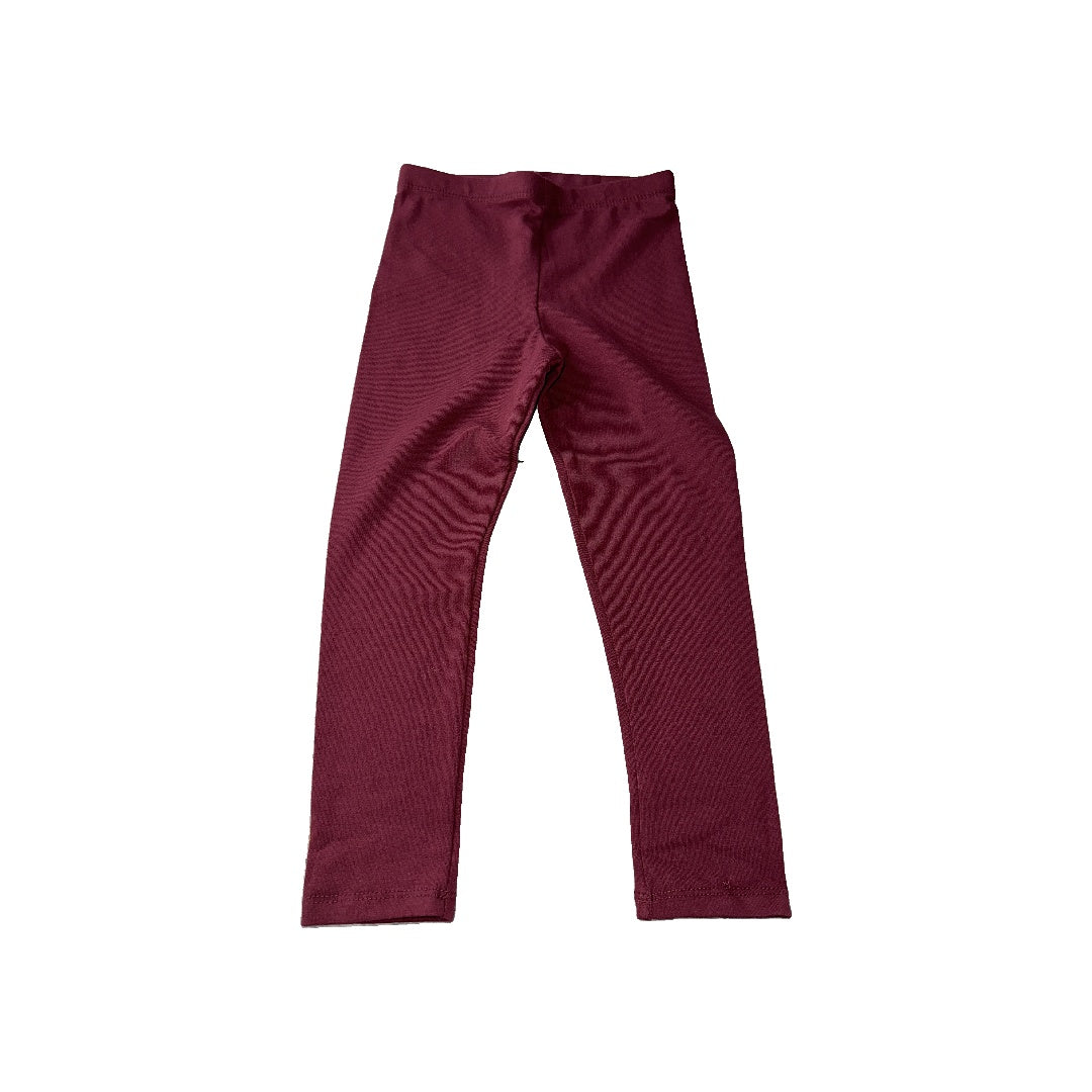 Cat & Jack Girls Burgundy Pants Size: 3T Burgundy
