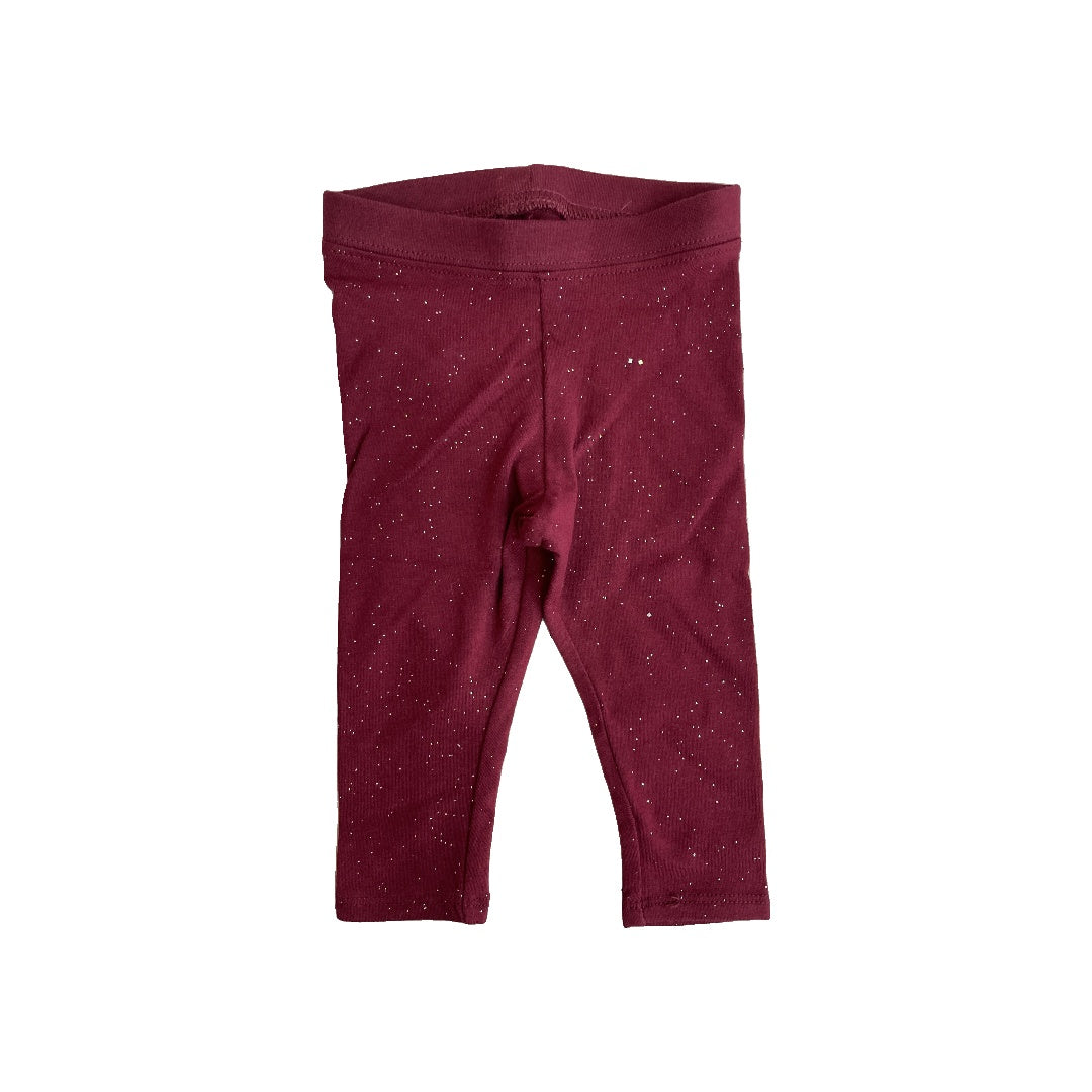 Cat & Jack Girls Burgundy Pants Size: 12 months Burgundy