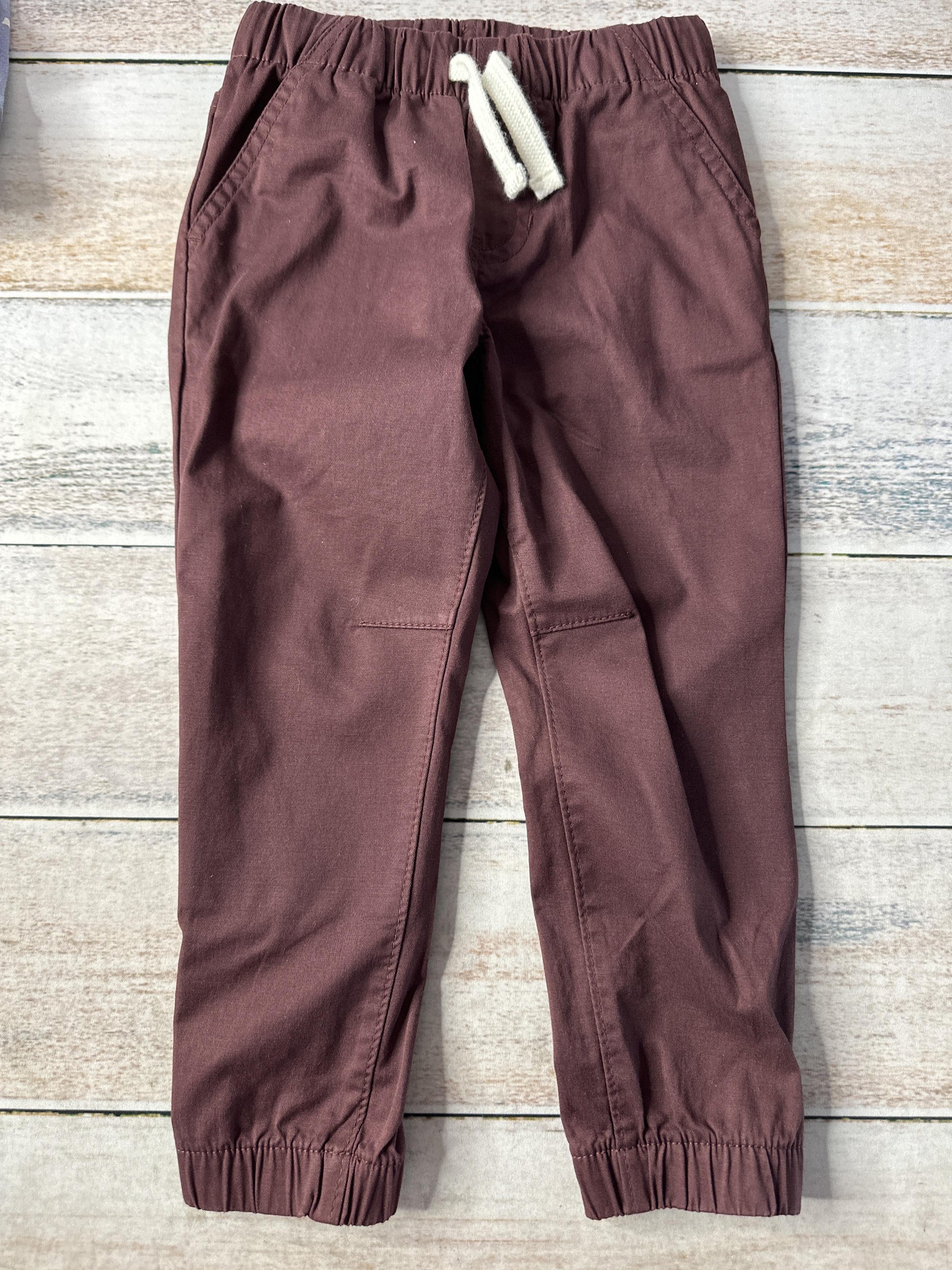 Cat & Jack Boys Burgundy Pants Size: 3T Burgundy