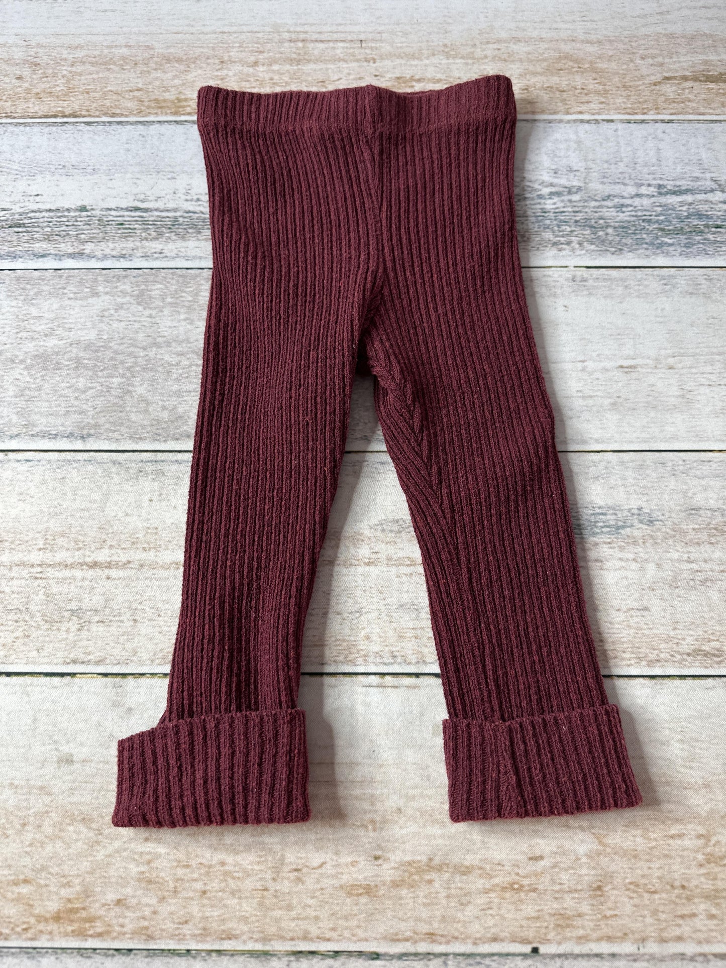 Loop Girls Burgundy Pants Size: 12-18 months Burgundy