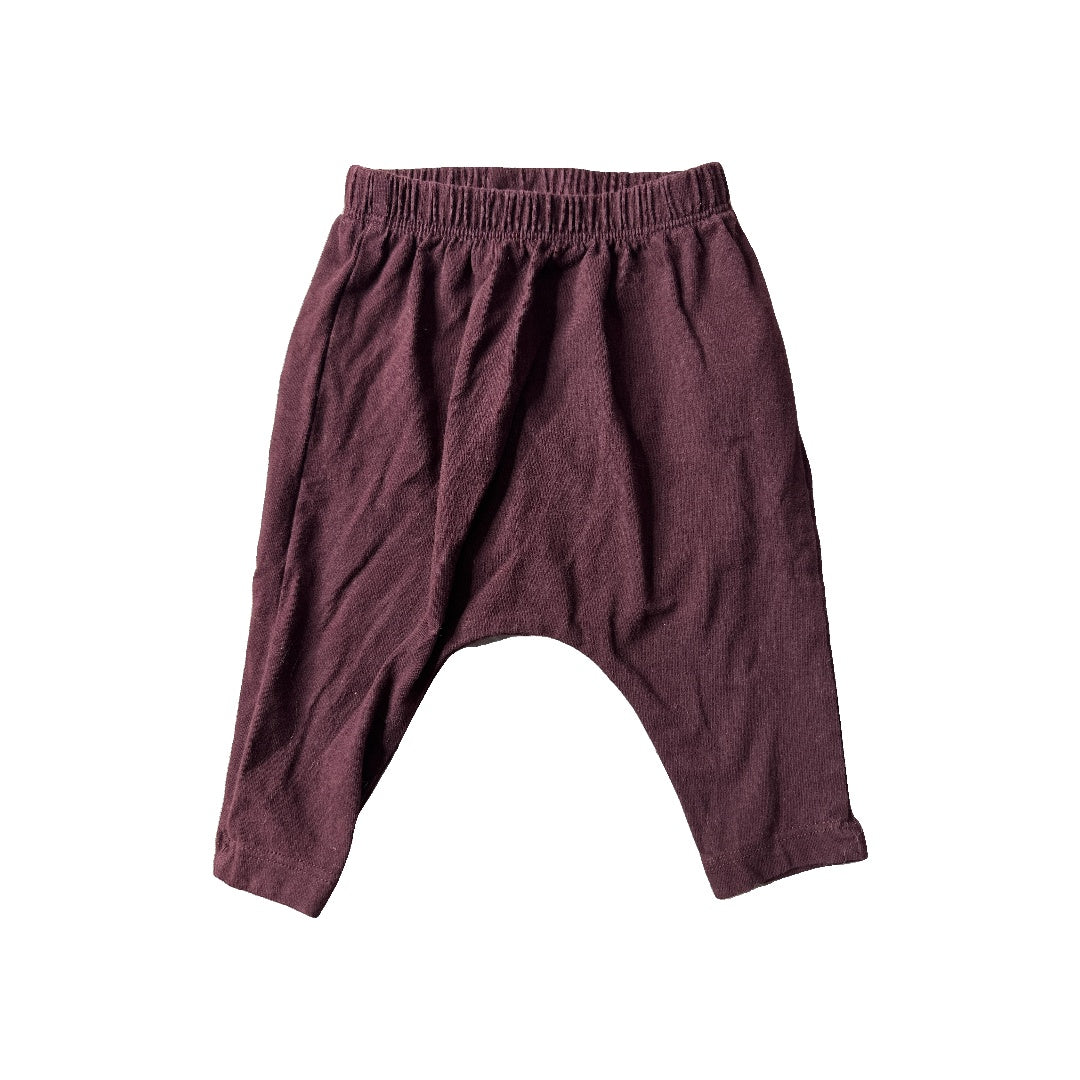 Old Navy Girls Burgundy Pants Size: 3-6 months Burgundy