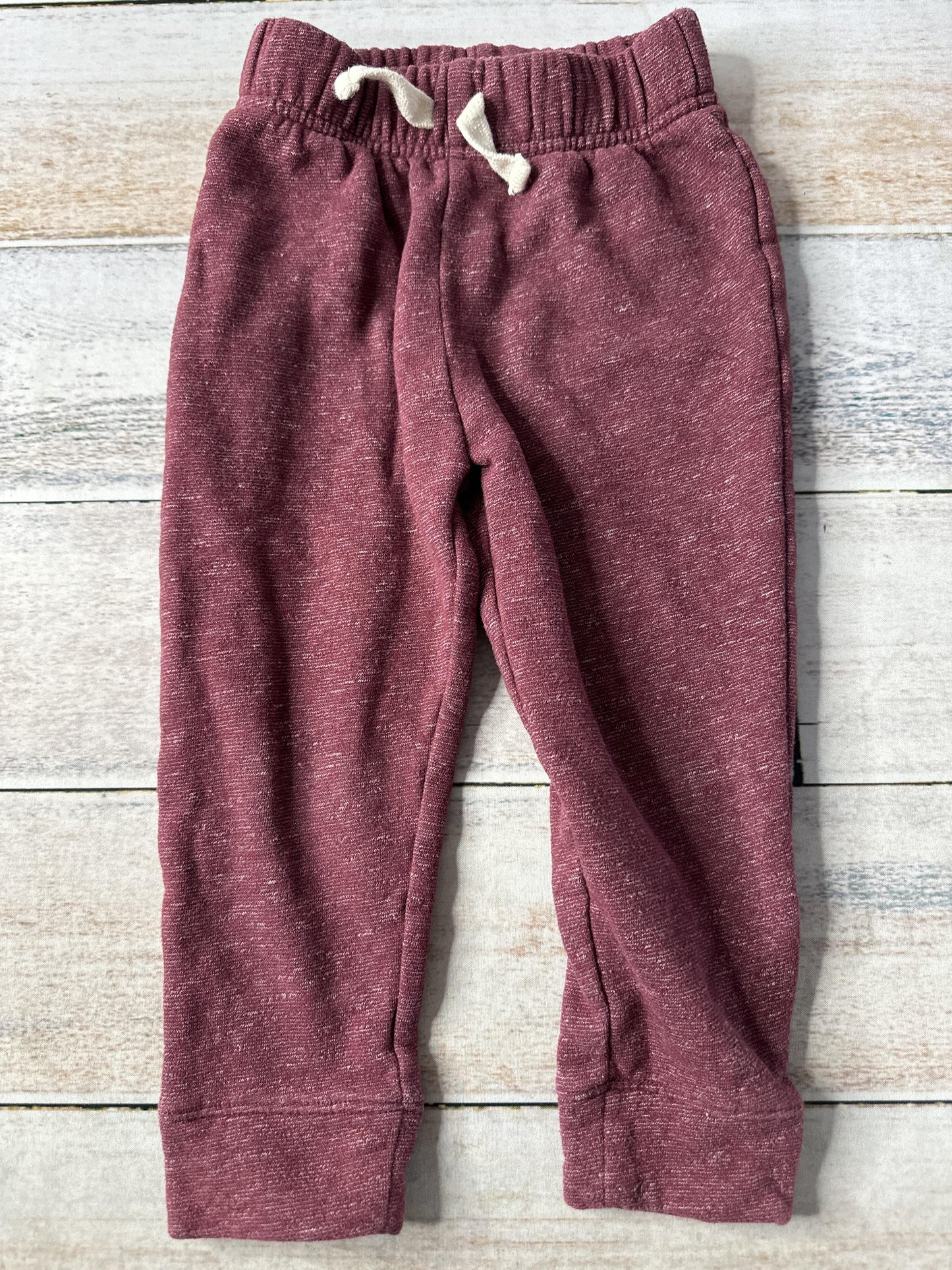Children's Place Girls Burgundy Pants Size: 2T Burgundy