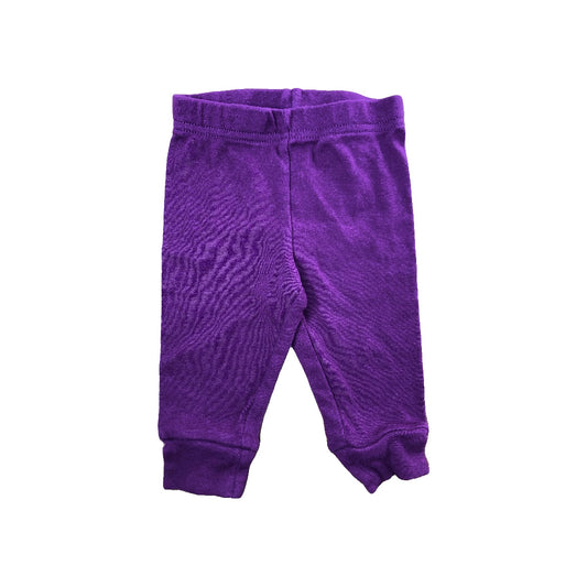 Carters Girls Burgundy Pants Size: 6 months Burgundy