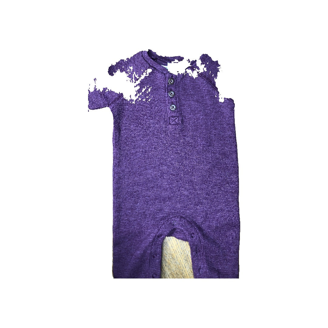 Old Navy Unisex Burgundy Long Sleeve Outfit Size: 3-6 months Burgundy