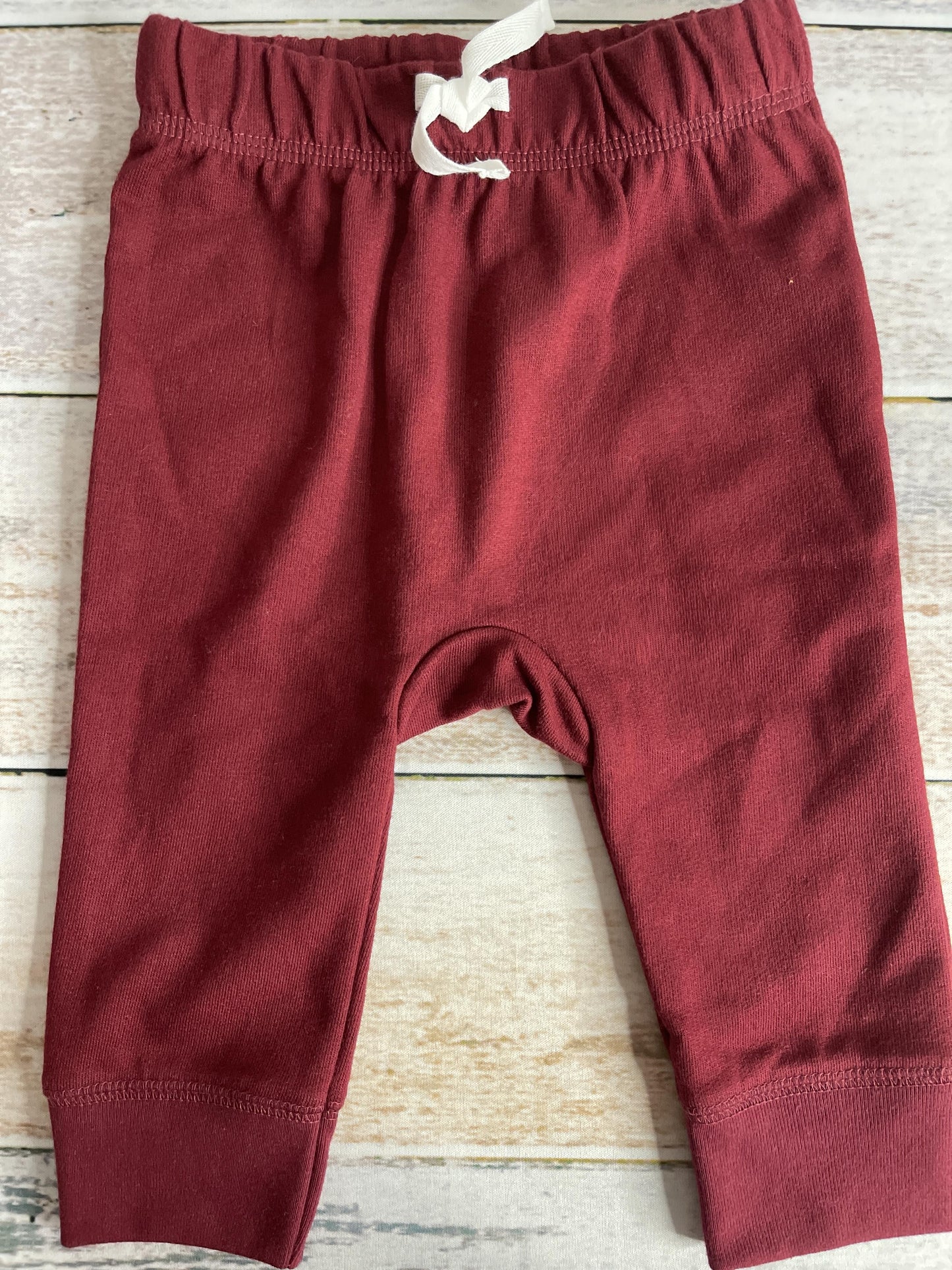Cat & Jack Unisex Burgundy Pants Size: 12 months Burgundy