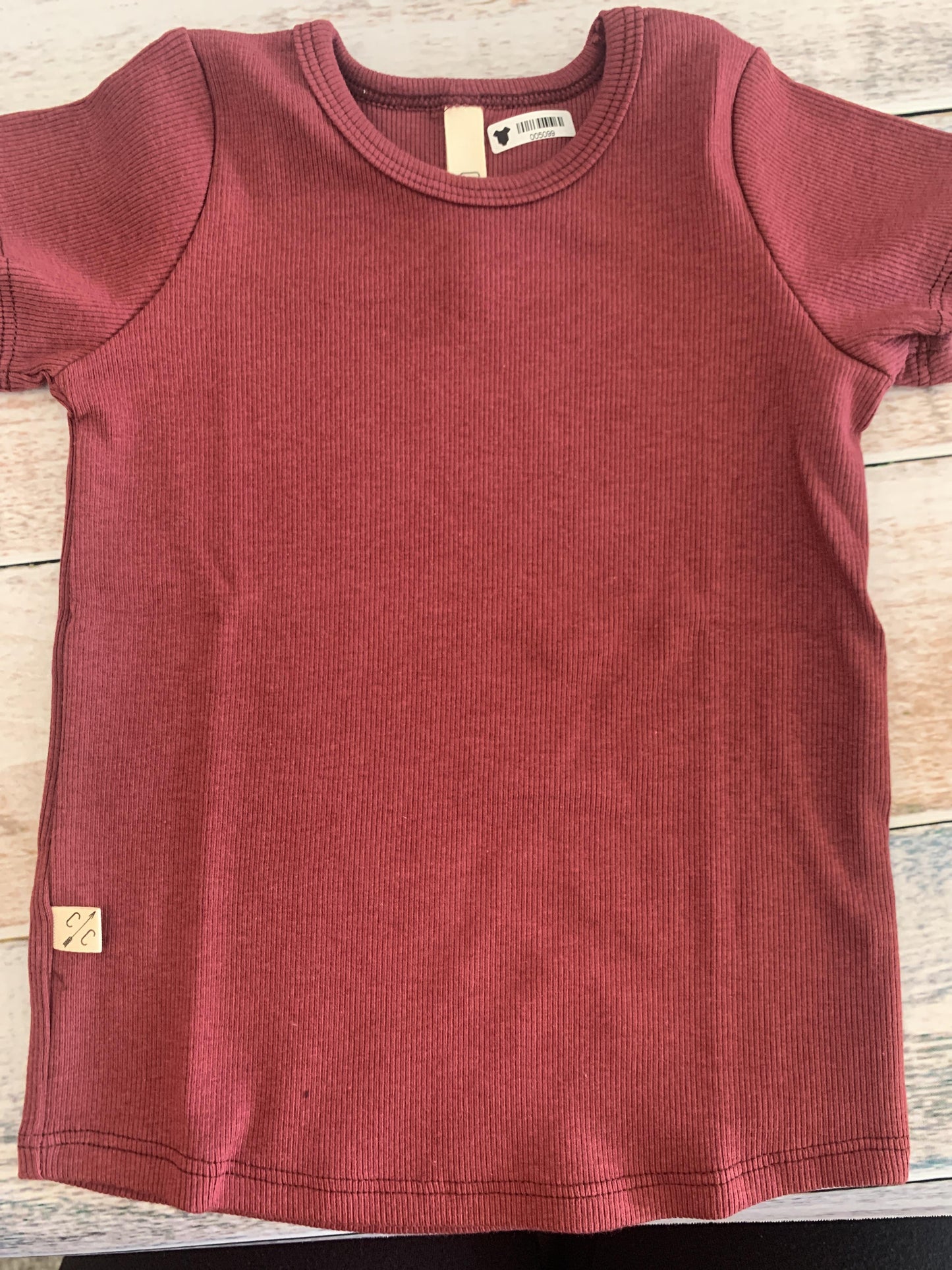 Childhoods Clothing Girls Burgundy Shirt Size: 18-24 months Burgundy
