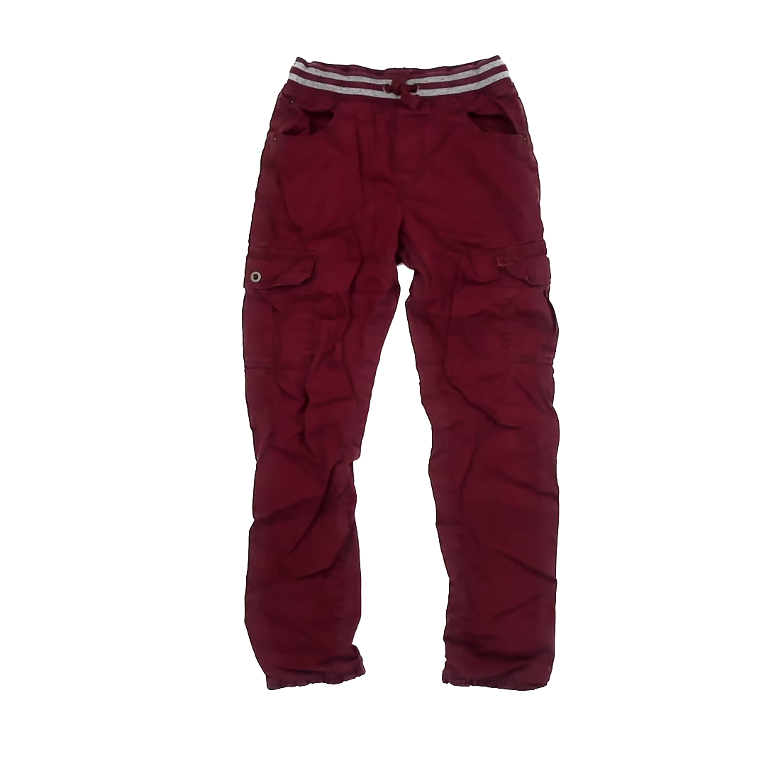 Gymboree Boys Burgundy Cargo Pants Size: 10-12 Years Burgundy